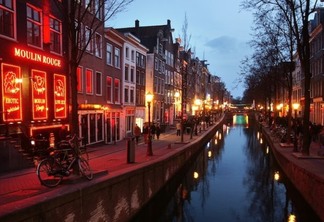 Red Light District em Amsterdã