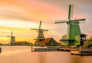 Zaanse Schans: os famosos moinhos holandeses
