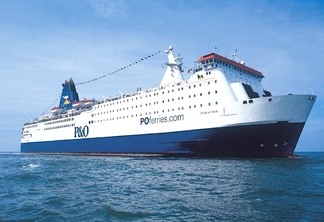 Ferry boat P&O Ferries na Holanda