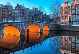 Holanda durante o Inverno