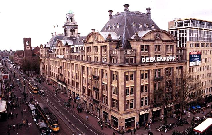  Loja de departamento De Bijenkorf em Amsterdã 