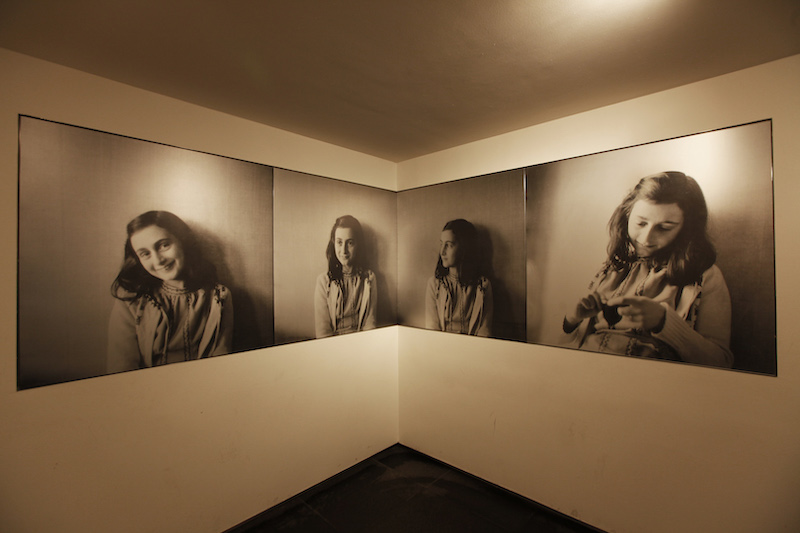 Fotos de Anne Frank em Amsterdã