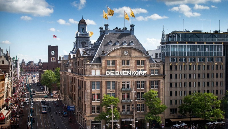 Loja de departamentos De Bijenkorf em Amsterdã