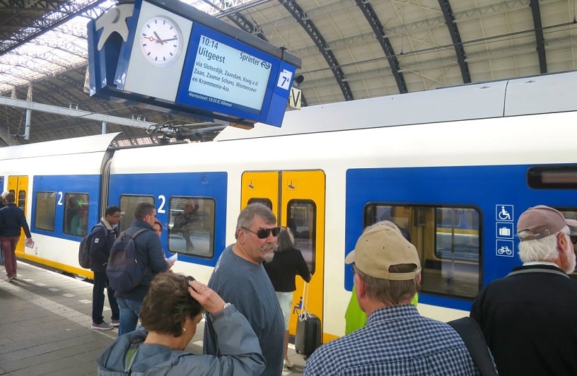 Trem na Holanda
