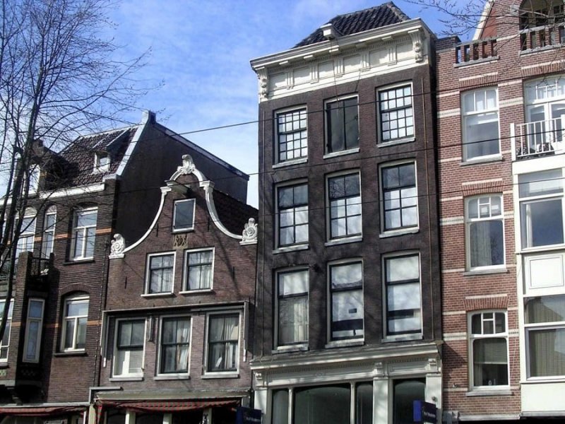 Casa de Anne Frank em Amsterdã na Holanda 