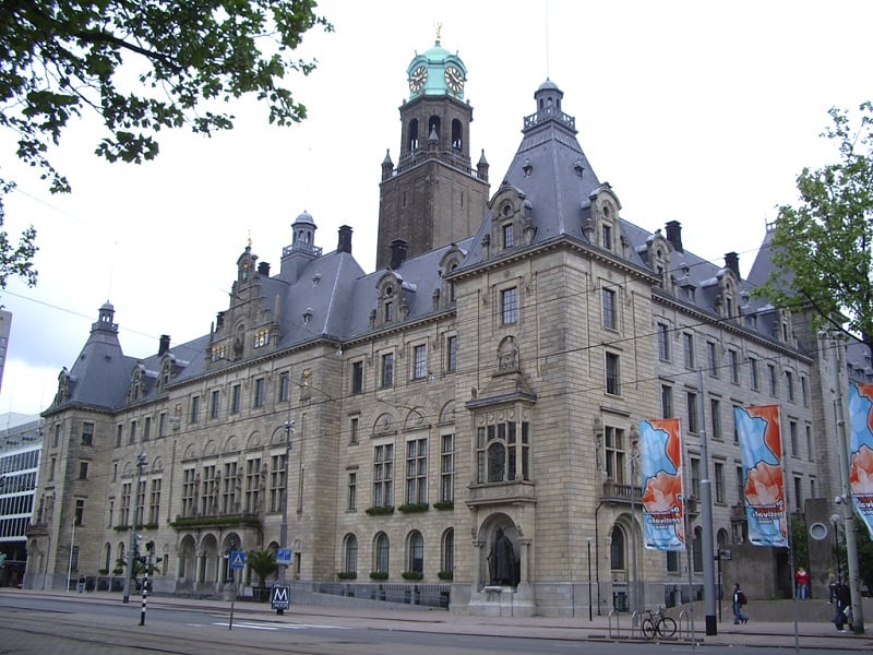 Prédio da prefeitura Stadhuis van Rotterdam