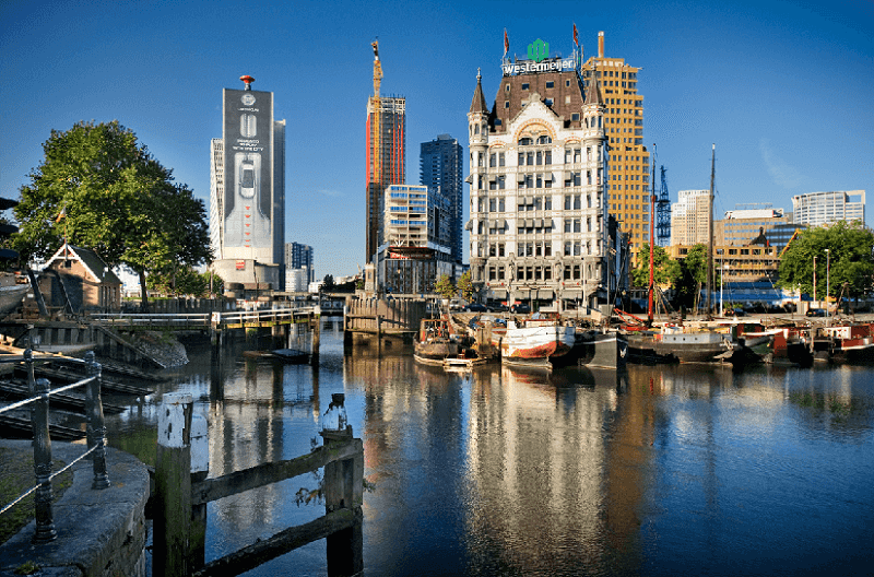 Pontos turísticos em Roterdã