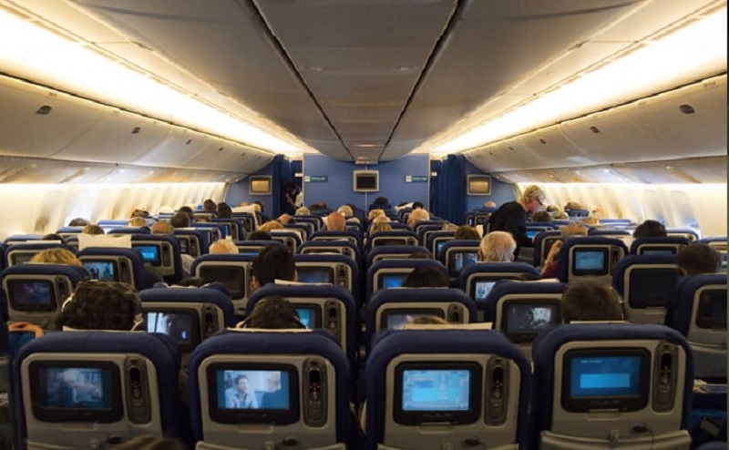 Interior do avião