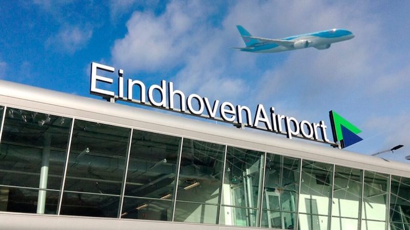 Aeroporto de Eindhoven na Holanda