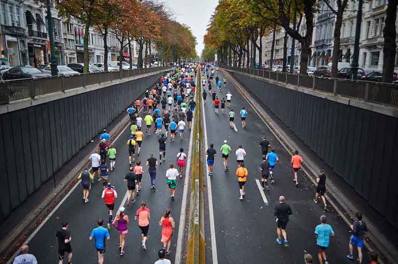 Corridas e maratonas na Holanda