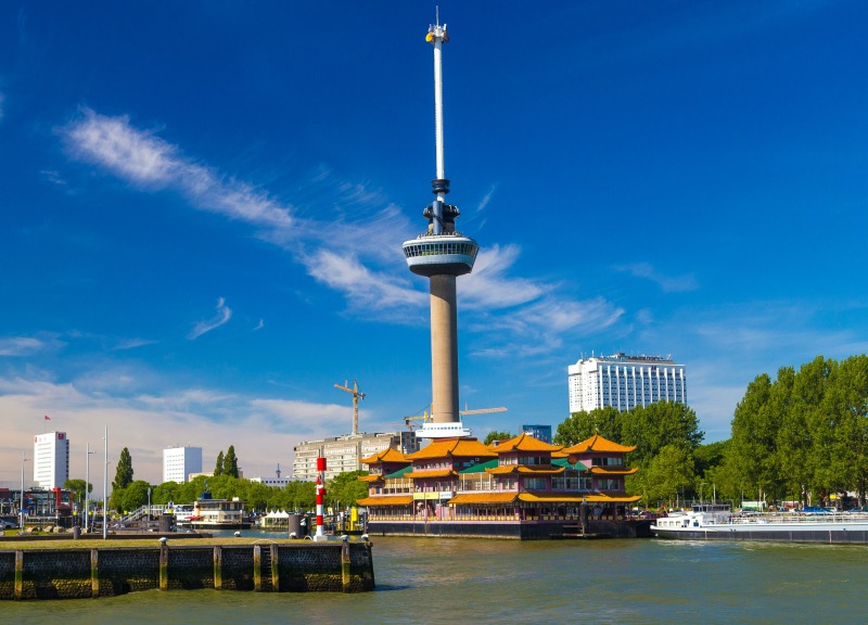 Torre Euromast em Roterdã