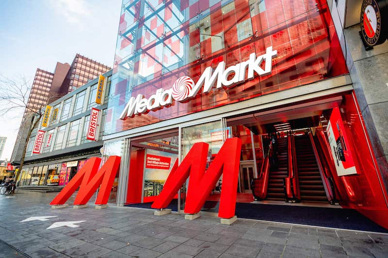 Loja MediaMarkt em Roterdã