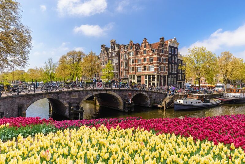 Festival de flores em Amsterdã