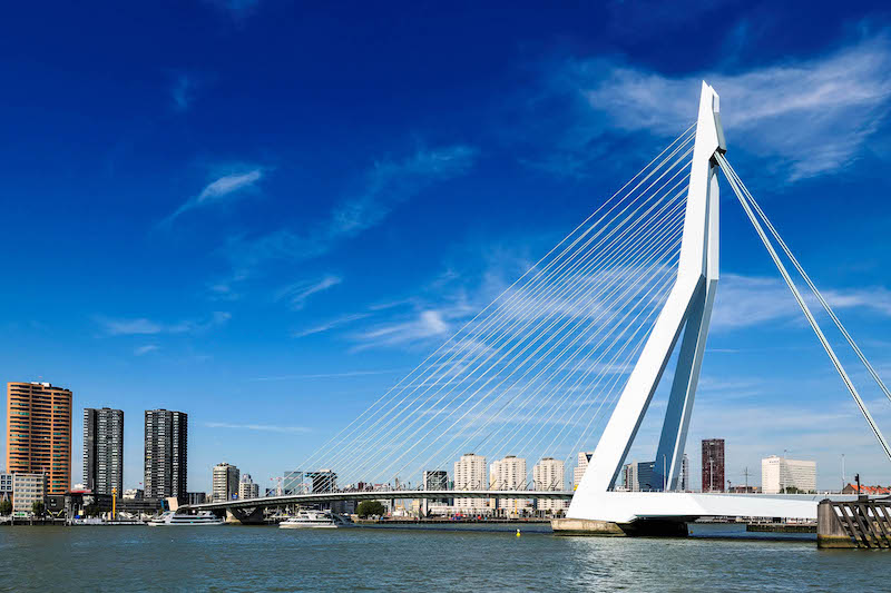 Ponte Erasmus em Roterdã