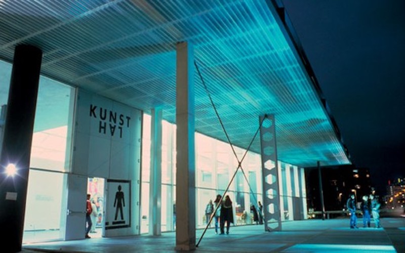 Museu Kunsthal em Roterdã - Exterior