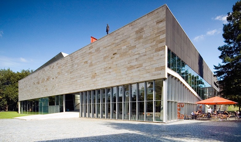 Edifício do Museu Kunsthal em Roterdã