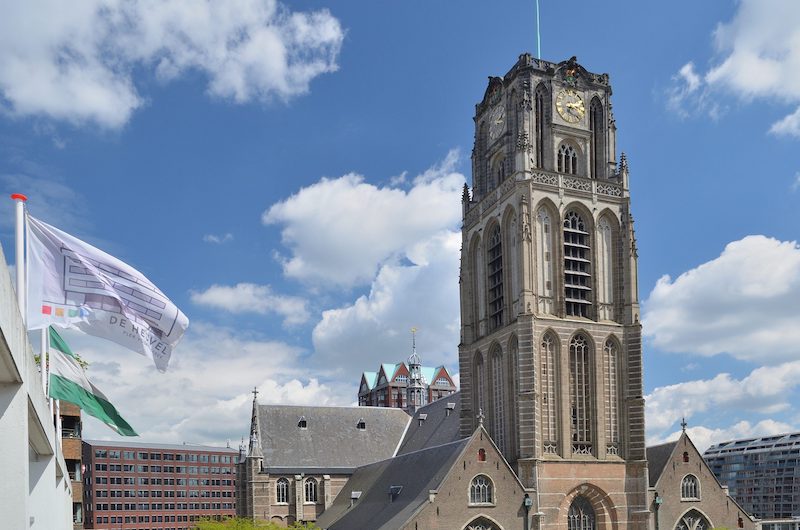 Igreja Grote de Sint-Laurenskerk em Roterdã
