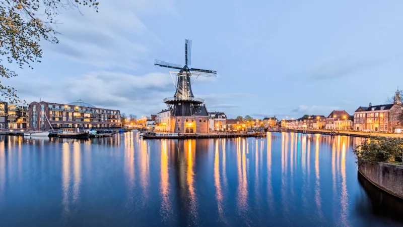 Cidade de Haarlem na Holanda